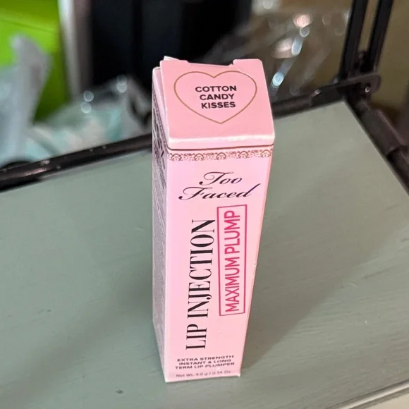 Too Faced $33msrp Lip Injection Maximum Plump in Cotton Candy Kisses - Picture 2 of 3